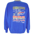 NFL (Trench) - Buffalo Bills Greatest Comeback Crew Neck Sweatshirt 1993 X-Large Vintage Retro Football