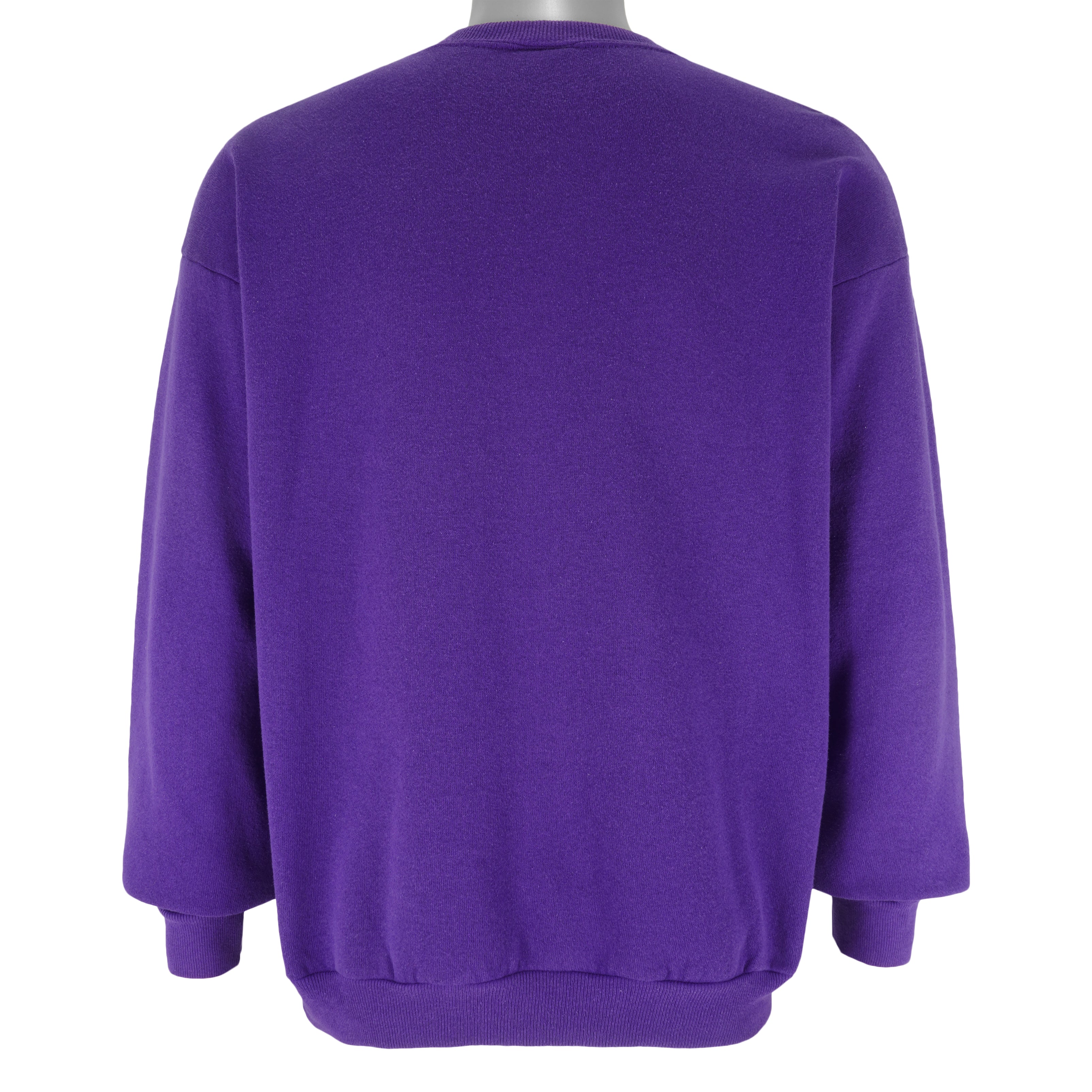 NFL (Artex) - Minnesota Vikings Crew Neck Sweatshirt 1990s Large Vintage Retro Football
