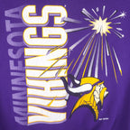 NFL (Artex) - Minnesota Vikings Crew Neck Sweatshirt 1990s Large Vintage Retro Football