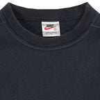 Nike - Check Mark Crew Neck Sweatshirt 1990s Large Vintage Retro