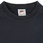 Nike - Check Mark Crew Neck Sweatshirt 1990s Large Vintage Retro