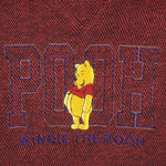 Disney - Red Winne The Pooh Crew Neck Sweatshirt 1990s X-Large Vintage Retro