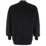  NFL (Russell Athletic) - Oakland Raiders Big Logo Crew Neck Sweatshirt 1990s Large Vintage Retro Football