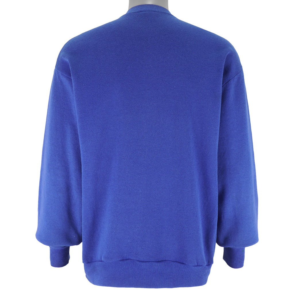 NFL (Locker Line) - New England Patriots Crew Neck Sweatshirt 1995 Large Vintage Retro Football