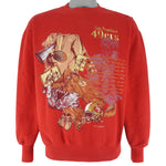 NFL (Nutmeg) - San Francisco 49ers Embroidered Crew Neck Sweatshirt 1993 Medium