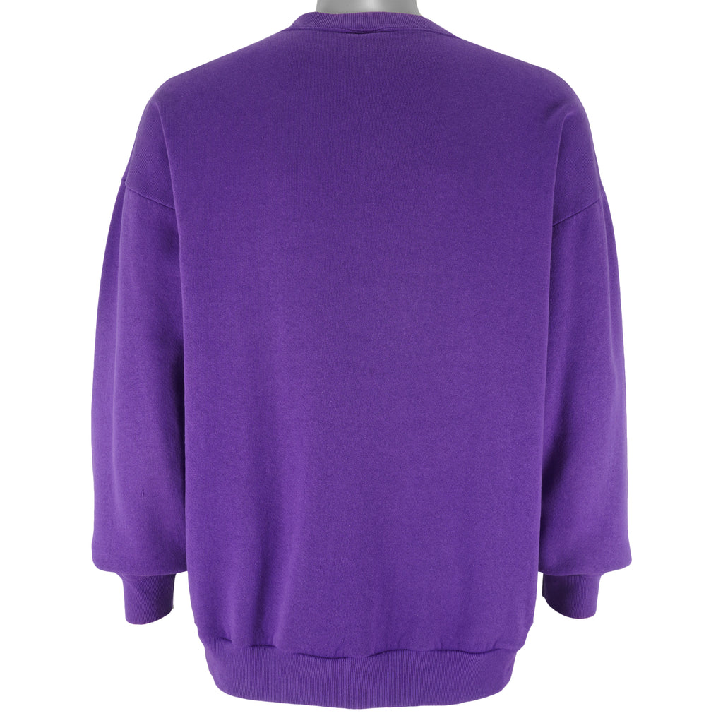 NFL (Logo 7) - Minnesota Vikings Crew Neck Sweatshirt 1995 X-Large Vintage Retro Football