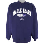 NHL (CCM) - Toronto Maple Leafs Crew Neck Sweatshirt Medium Vintage Retro Hockey