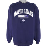 NHL (CCM) - Toronto Maple Leafs Crew Neck Sweatshirt Medium Vintage Retro Hockey