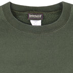 Timberland - Green Wind Water Earth and Sky Crew Neck Sweatshirt 1990s Medium Vintage Retro
