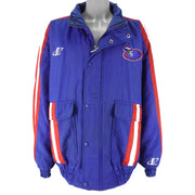 NFL (Pro Line) - New York Giants Embroidered Puffer Jacket 1990s XX-Large Vintage Retro Football