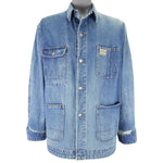 Ralph Lauren - Button-Up Denim Jacket 1990s Medium Vintage Retro