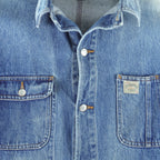 Ralph Lauren - Button-Up Denim Jacket 1990s Medium Vintage Retro