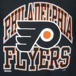 NHL (Russell Athletic) - Philadelphia Flyers Crew Neck Sweatshirt 1990s Large Vintage Retro Hockey