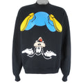 Disney - Goofy Crew Neck Sweatshirt 1990s Large Vintage Retro