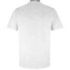 FUBU - Grey Sports Embroidered T-Shirt 1990s Medium Vintage Retro