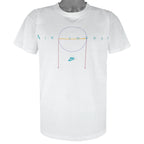 Nike - White Air By Michael Jordan T-Shirt 1990s Medium Vintage Retro