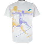 Nike - White Air By Michael Jordan T-Shirt 1990s Medium Vintage Retro