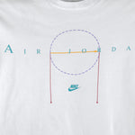 Nike - White Air By Michael Jordan T-Shirt 1990s Medium Vintage Retro