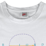 Nike - White Air By Michael Jordan T-Shirt 1990s Medium Vintage Retro