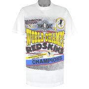 NFL (Nutmeg) - Washington Redskins T-Shirt 1990s X-Large Vintage Retro Football