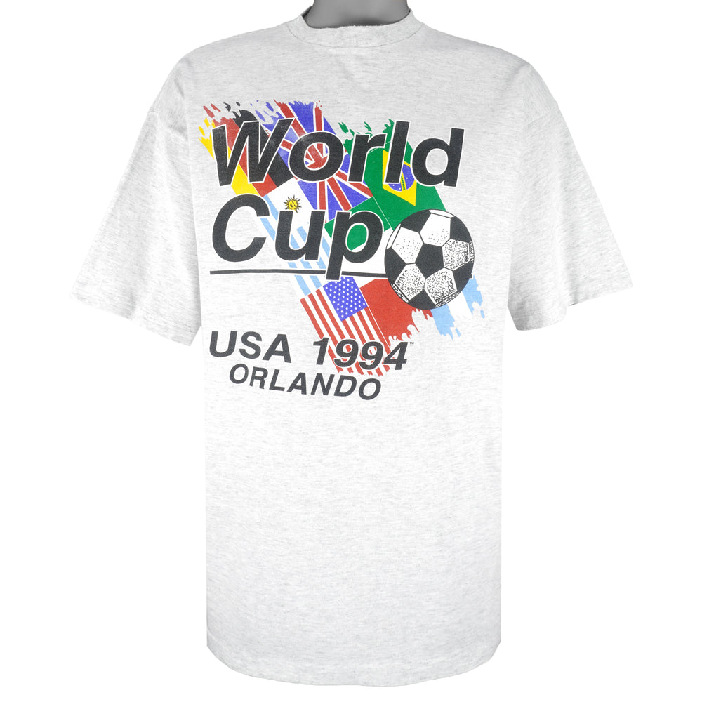Vintage - Orlando World Cup USA Soccer Single Stitch T-Shirt 1994 X-Large Vintage Retro Football