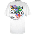 Vintage - Orlando World Cup USA Soccer Single Stitch T-Shirt 1994 X-Large Vintage Retro Football