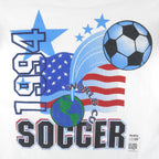 Vintage - World Cup USA Soccer Single Stitch T-Shirt 1991 X-Large Vintage Retro Football