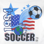 Vintage - World Cup USA Soccer Single Stitch T-Shirt 1991 X-Large Vintage Retro Football