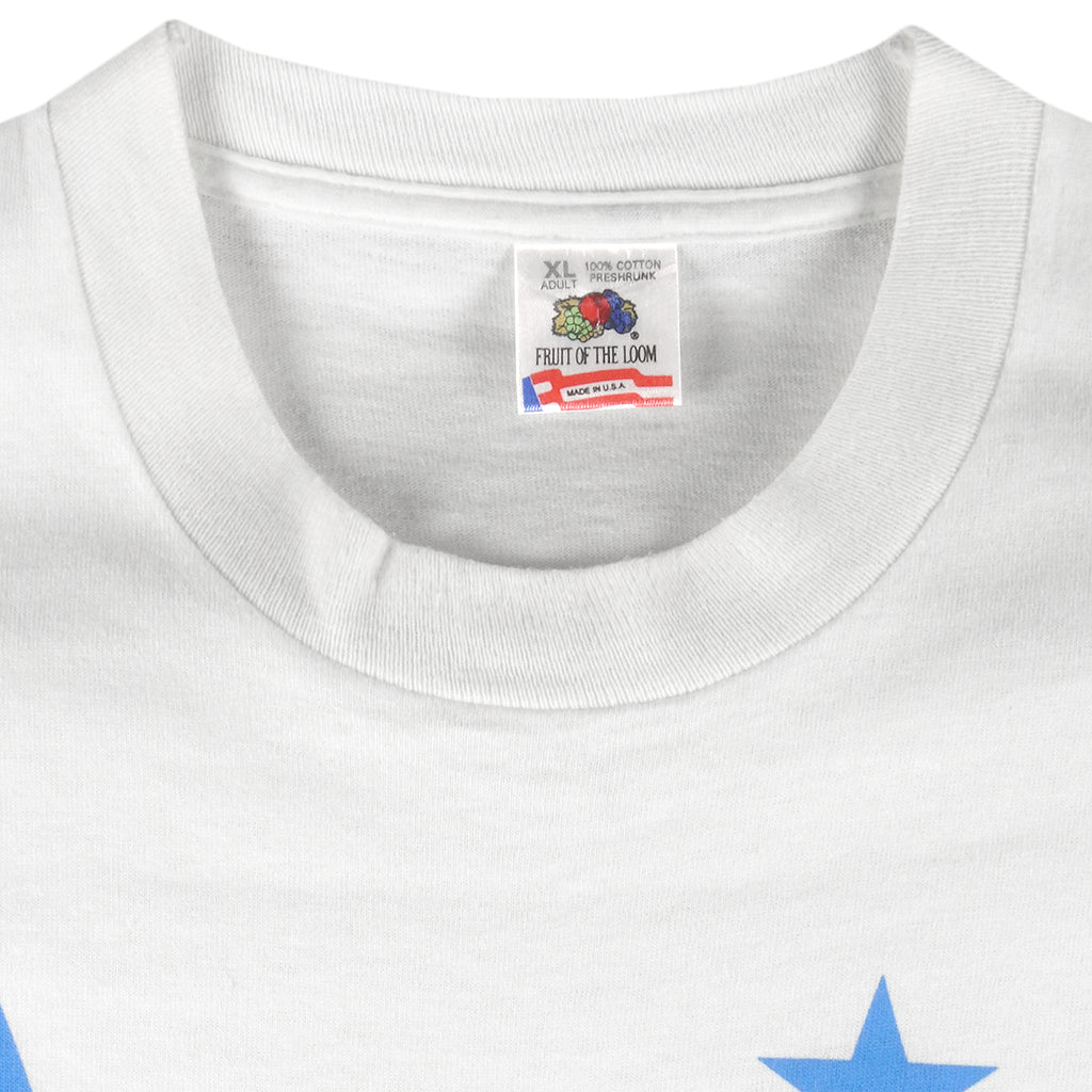Vintage - World Cup USA Soccer Single Stitch T-Shirt 1991 X-Large Vintage Retro Football