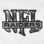 NFL (Nutmeg) - Oakland Raiders Embroidered Single Stitch T-Shirt 1990s X-Large Vintage Retro Football