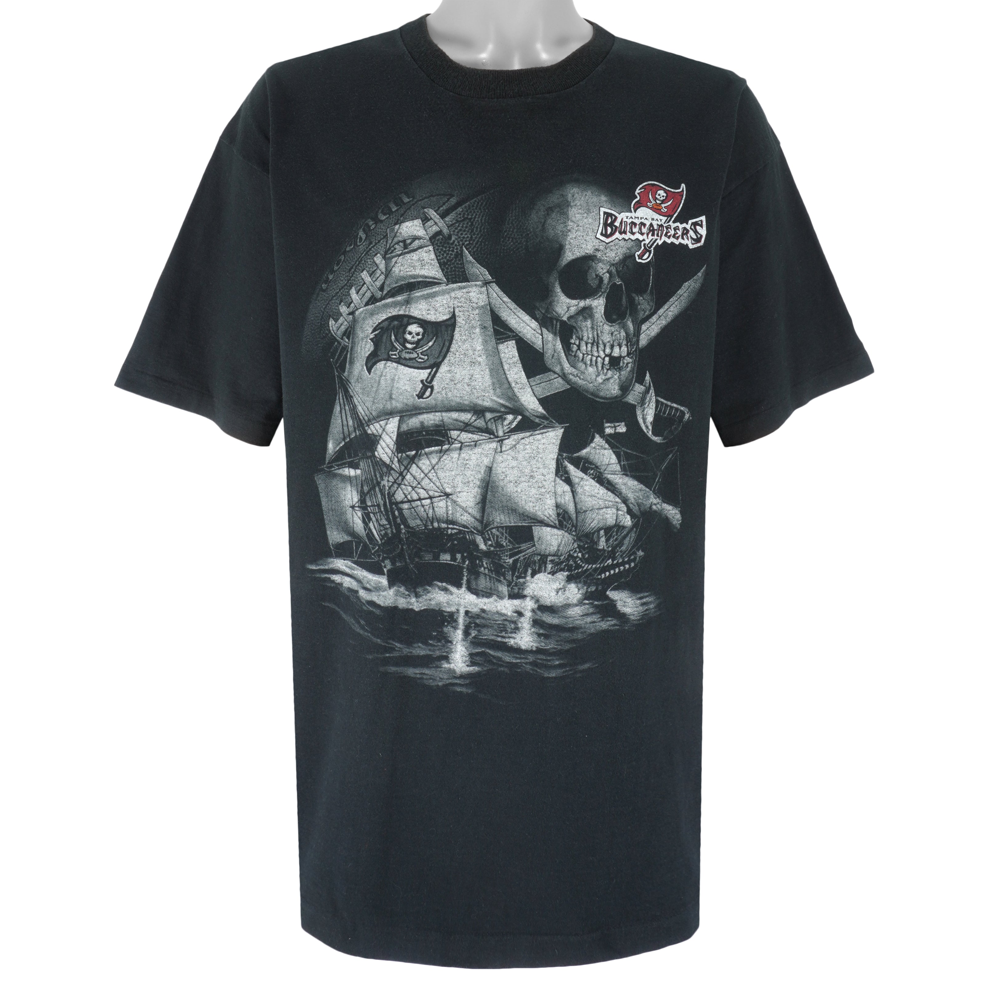NFL (Pro Player) - Tampa Bay Buccaneers Single Stitch T-Shirt 1990s X-Large