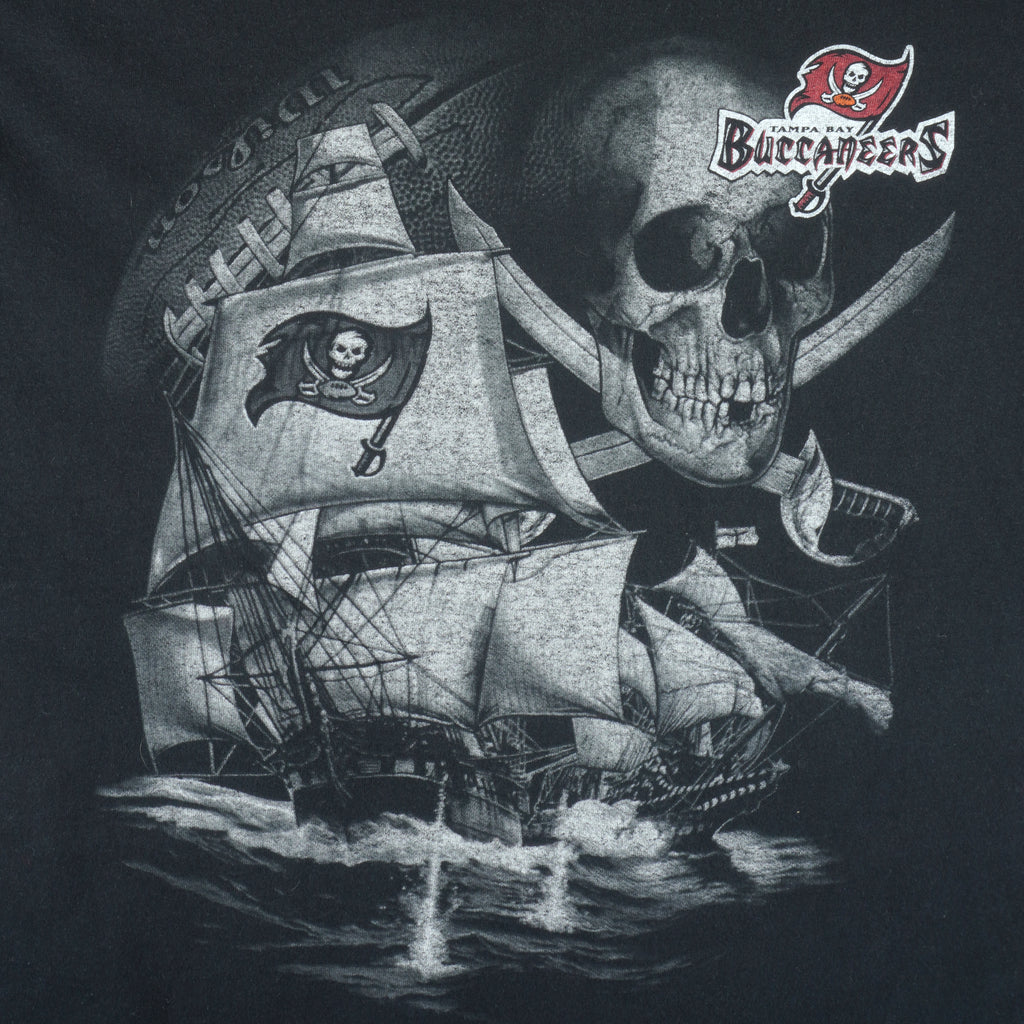 NFL (Pro Player) - Tampa Bay Buccaneers Single Stitch T-Shirt 1990s X-Large