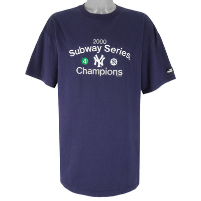 Puma - New York Yankees Subway Series Champions T-Shirt 2000 X-Large
