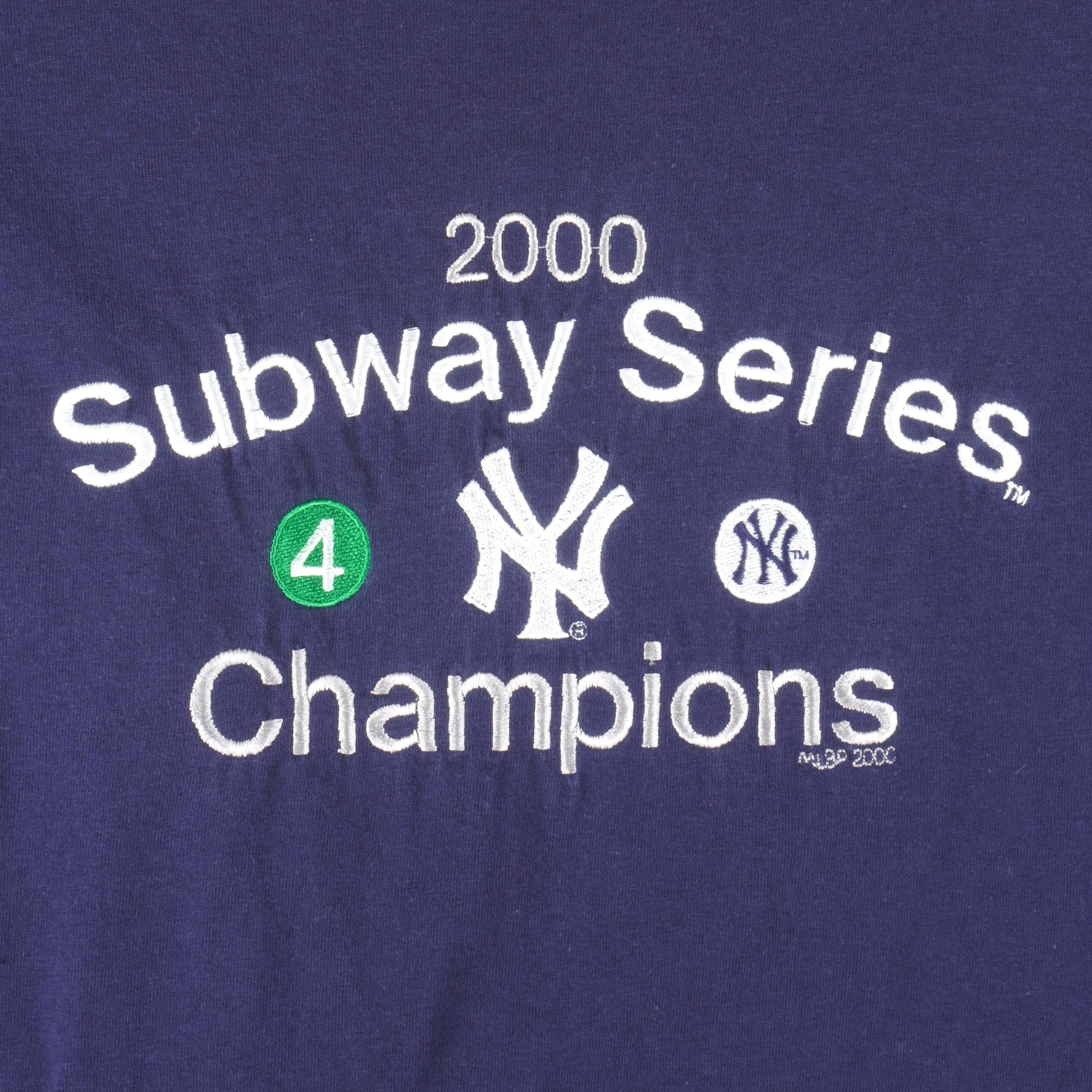 Vintage Puma - New York Yankees Subway Series Champions T-Shirt 2000  X-Large – Vintage Club Clothing