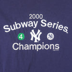 Puma - New York Yankees Subway Series Champions T-Shirt 2000 X-Large Vintage Retro Baseball
