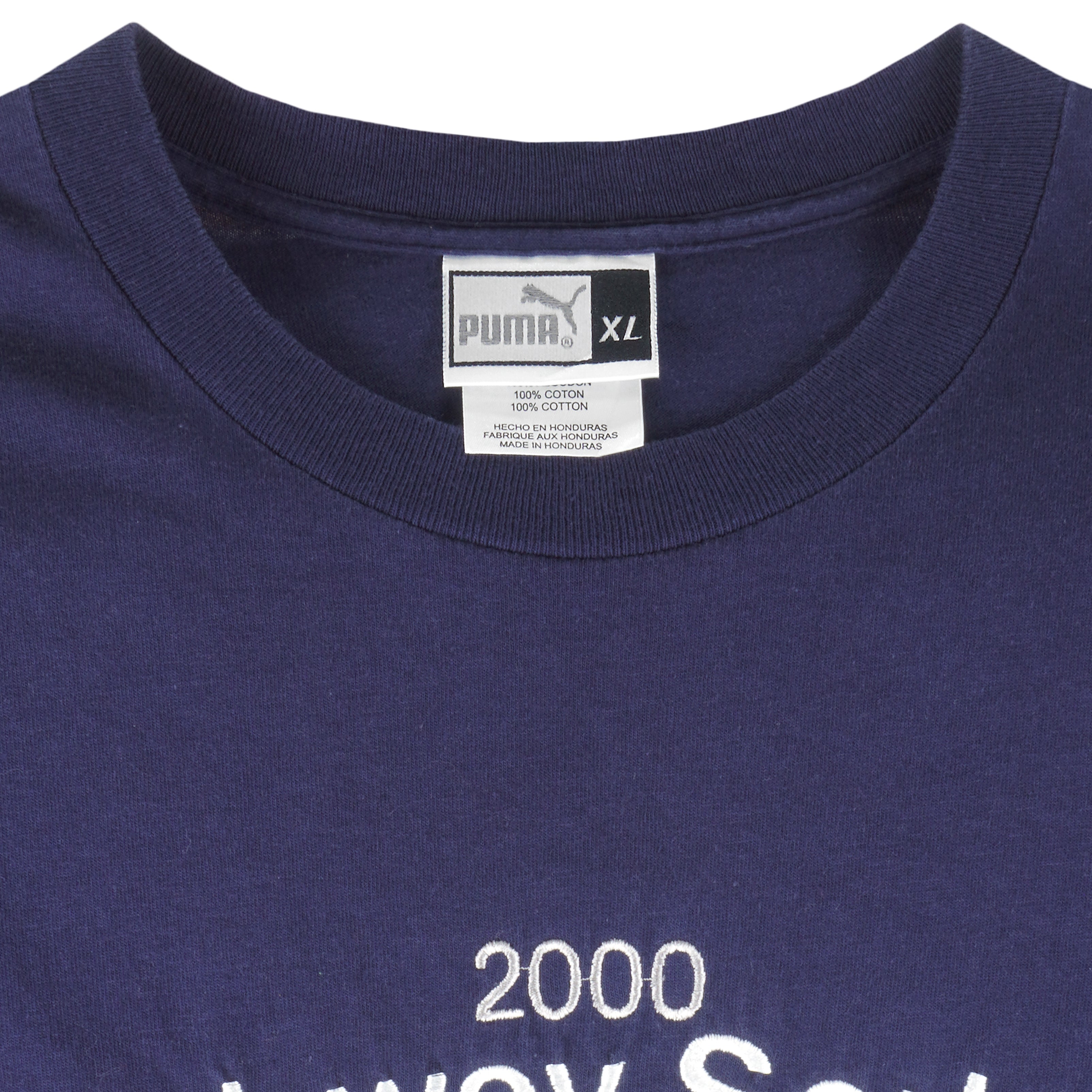 Puma - New York Yankees Subway Series Champions T-Shirt 2000 X-Large Vintage Retro Baseball