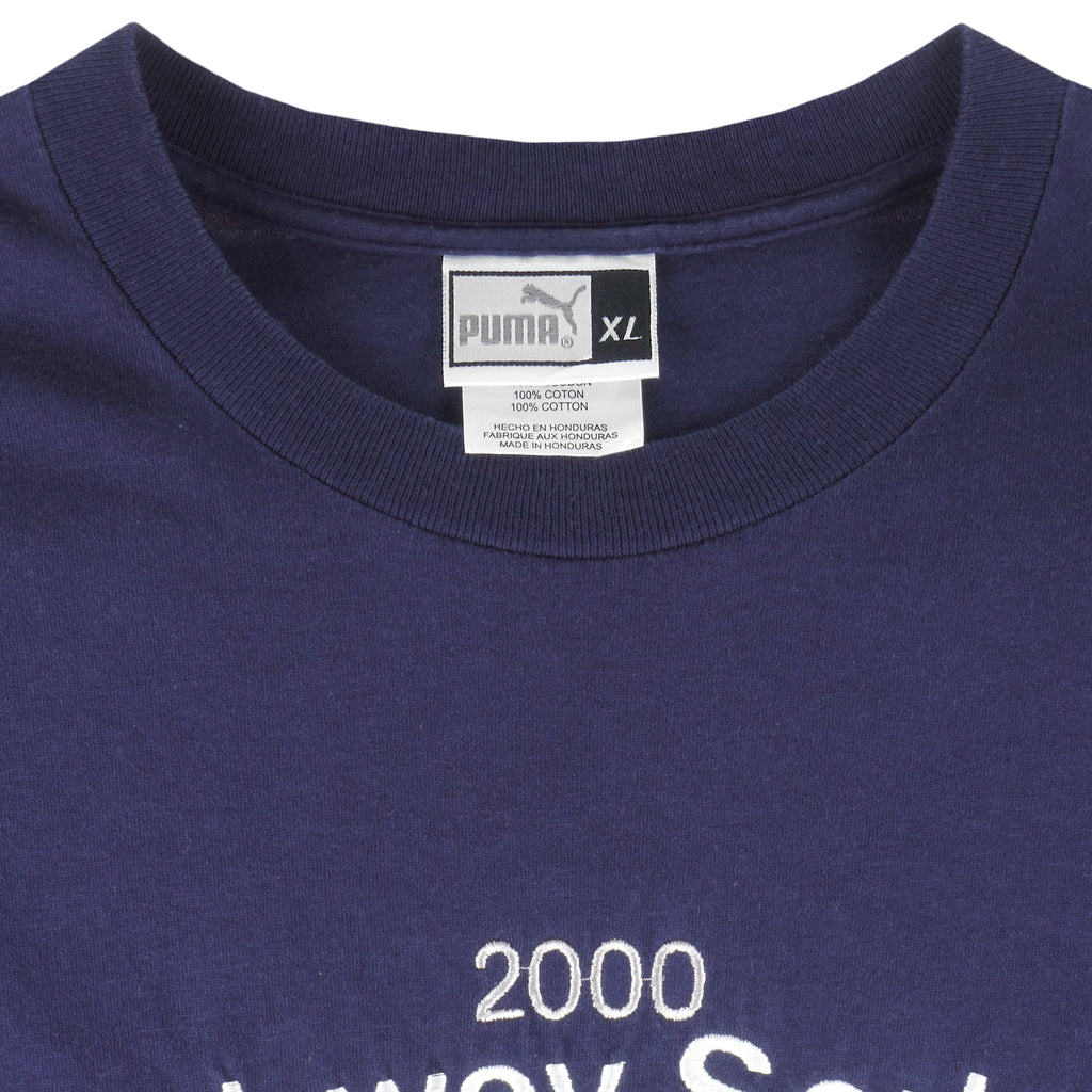Puma - New York Yankees Subway Series Champions T-Shirt 2000 X-Large Vintage Retro Baseball