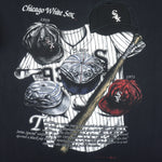 MLB (Nutmeg) - Chicago White Sox Single Stitch T-Shirt 1992 Large Vintage Retro Baseball