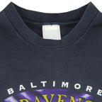 NFL (Riddell) - Baltimore Ravens Locker Room T-Shirt 1998 X-Large Vintage Football
