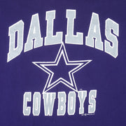 NFL - Dallas Cowboys Spell-Out Single Stitch T-Shirt 1993 X-Large Vintage Retro Football