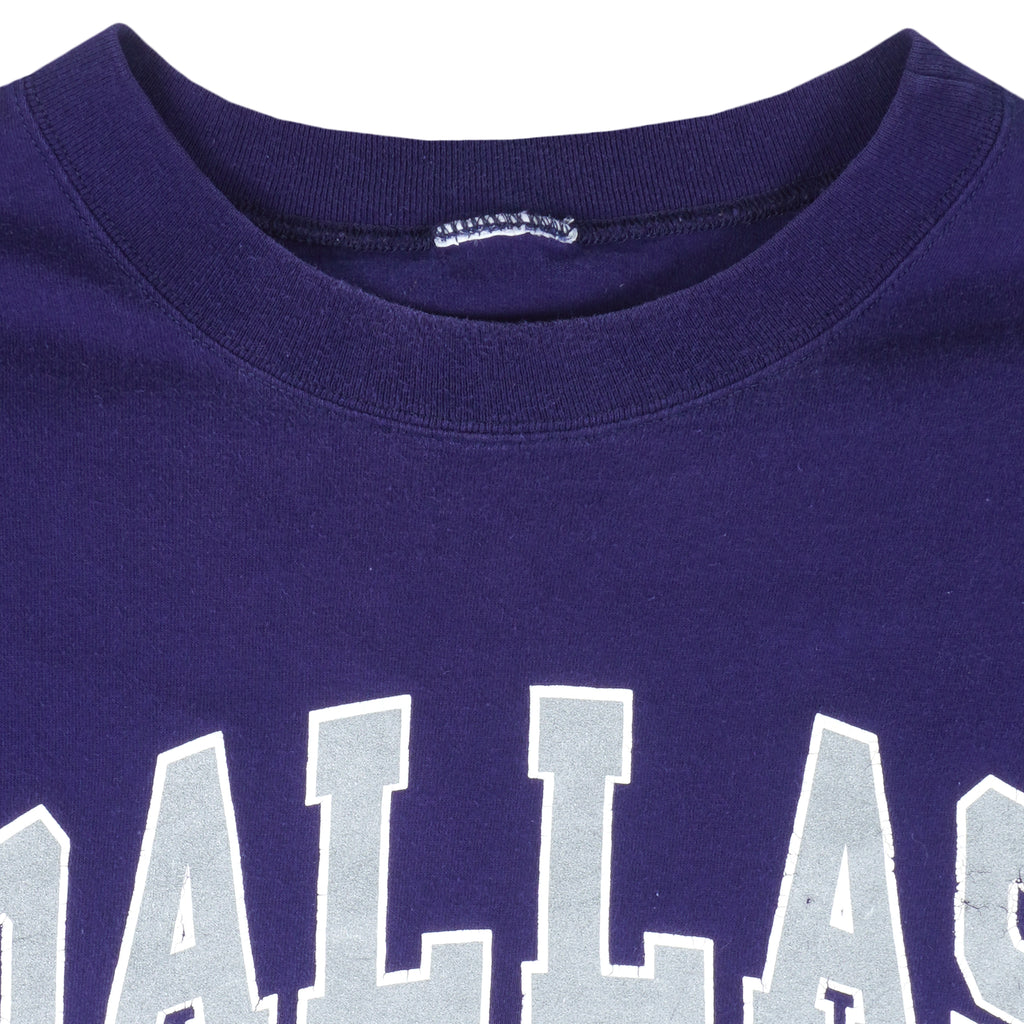 NFL - Dallas Cowboys Spell-Out Single Stitch T-Shirt 1993 X-Large Vintage Retro Football