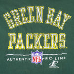 NFL (Logo Athletic) - Green Bay Packers Embroidered T-Shirt 1990s X-Large Vintage Retro Football