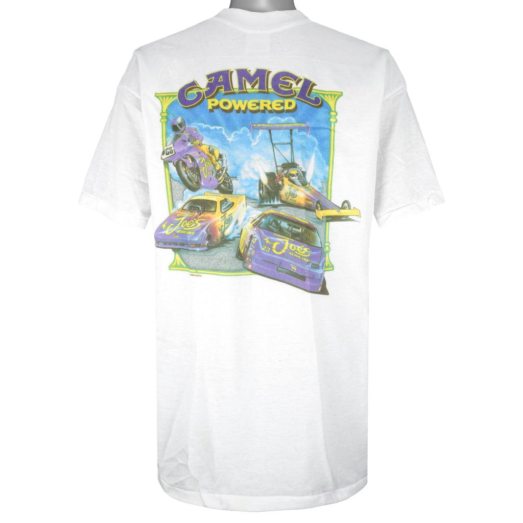 Vintage (Camel) - Smokin Joe's Racing Single Stitch T-Shirt 1994 X-Large Vintage Retro