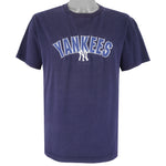 MLB (Lee) - New York Yankees T-Shirt 1990s Medium Vintage Retro Baseball