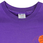 Champion - Los Angeles Lakers Single Stitch T-Shirt 1990s X-Large Vintage Retro Basketball