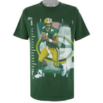 NFL (Pro Player) - Greenbay Packers Brett Favre MVP T-Shirt 1990s Large