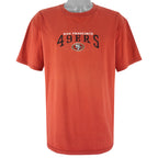 NFL - San Francisco 49ers Embroidered T-Shirt 1990s X-Large Vintage Retro Football