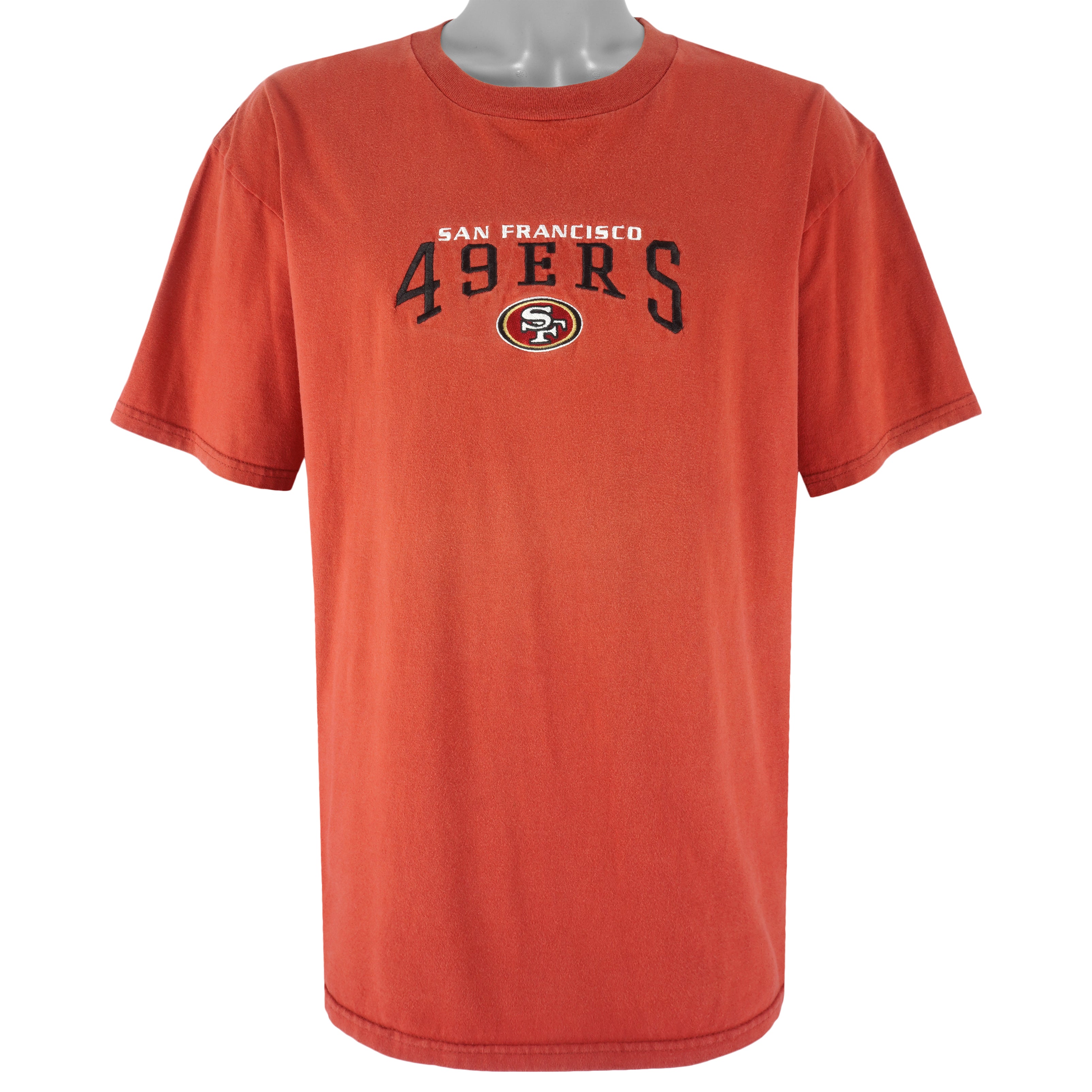 NFL - San Francisco 49ers Embroidered T-Shirt 1990s X-Large Vintage Retro Football
