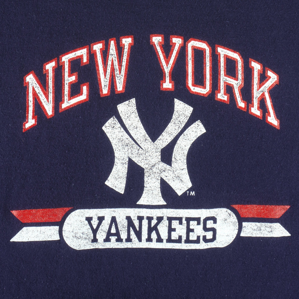 Champion - New York Yankees Single Stitch T-Shirt 1990s Large Vintage Retro Baseball