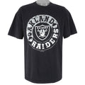 NFL (Hanes) - Oakland Raiders Single Stitch T-Shirt 1997 X-Large Vintage Retro Football